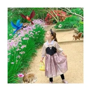 Poco Aventuras Sleeping Beauty Day disfraz con diadema L