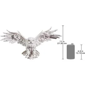 Design Toscano JQ9623 Escultura de pared de búho de_5