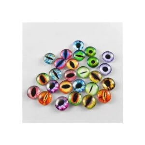 JULIE Wang 12 mm 60Pcs mixtos Dragon Eyes para tiempo Gem_4