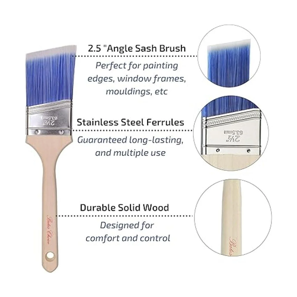 Juego de pintura BATES CHOICE 1 pincel 2 rodillos de_3