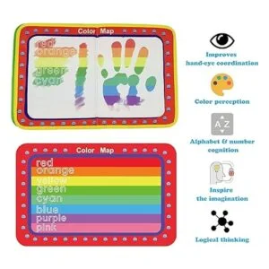 LST LISKTO El libro mágico de agua está hecho de tapete de_5