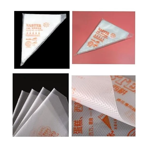 Bolsa de pastelería de plástico desechable para pasteles