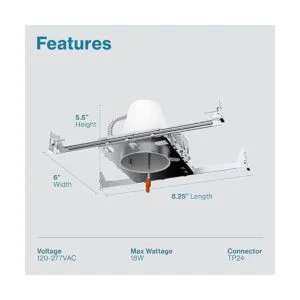 Nueva construcción de 6 paquetes. Caja para LED hermética._2
