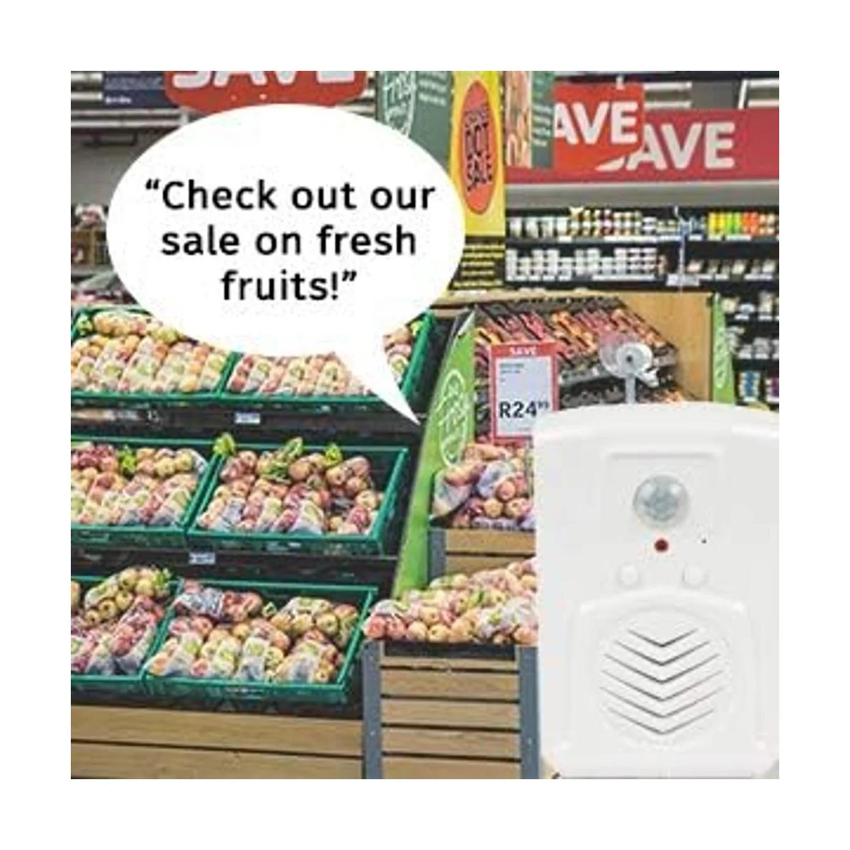 SierraTeck Reproductor de voz activado por movimiento_6