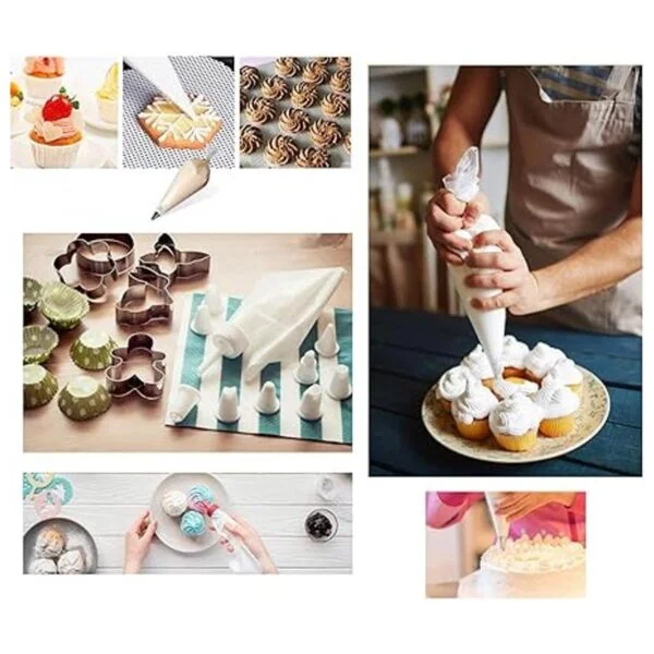 Bolsa de pastelería de plástico desechable para pasteles