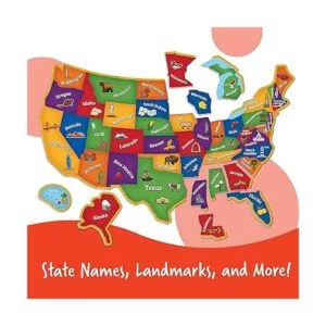 Learning Resources Mapa magnético de Estados Unidos_3