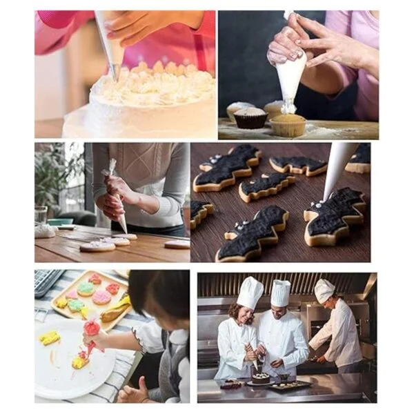 Bolsa de pastelería de plástico desechable para pasteles
