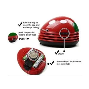 Honbay Aspiradora de escritorio de esquina portátil con_3