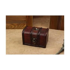 Coolrunner Caja de madera vintage antigua 2 unidades con_4