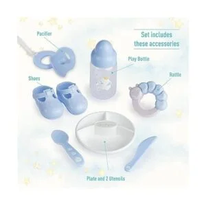 Muñeca de bebé realista de cuerpo suave de 15 pulgadas con_4