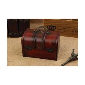 Coolrunner Caja de madera vintage antigua 2 unidades con_3