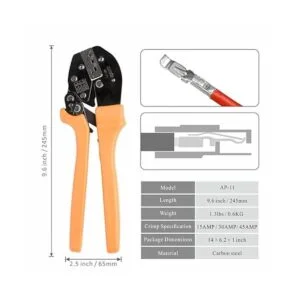 IWISS herramienta pinza pelacables para conectores de_2