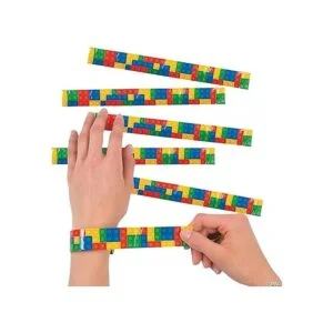 Party Slap Pulsera juego de 12 Suministros y Favores de_2