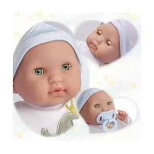 Muñeca de bebé realista de cuerpo suave de 15 pulgadas con_2