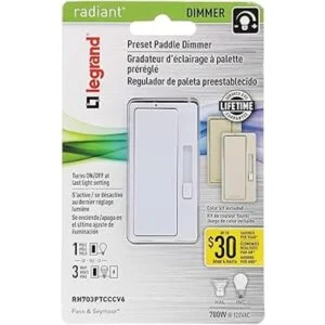 Legrand Interruptor de luz de atenuación radiante 700 W_5