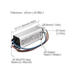 Chófer LED de corriente constante impermeable_2