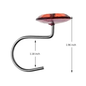 Anillos para cortina de regadera con forma de