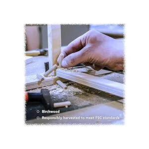 Paquete de 100 pasadores de madera de 38 x 1 12_3
