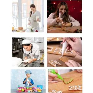 Bolsa de pastelería de plástico desechable para pasteles