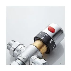 Fyeer Válvula termostática de 3 vías válvula mezcladora
