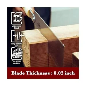 Suizan Ryoba japonés doble filo Sierra de mano_5