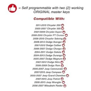 Control remoto para automóvil KeylessOption OHT692427AA_4