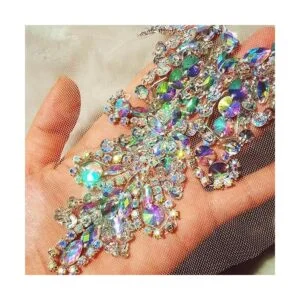 Adorno de lentejuelas de 20x34cm hecho a mano para coser_3