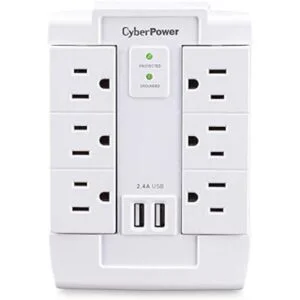 CyberPower CSP600WSU Protector de sobretensiones 6 CA_2