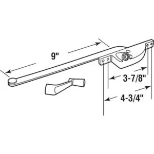 PrimeLine H 4291 Operador de marco de acero brazo de 9_2