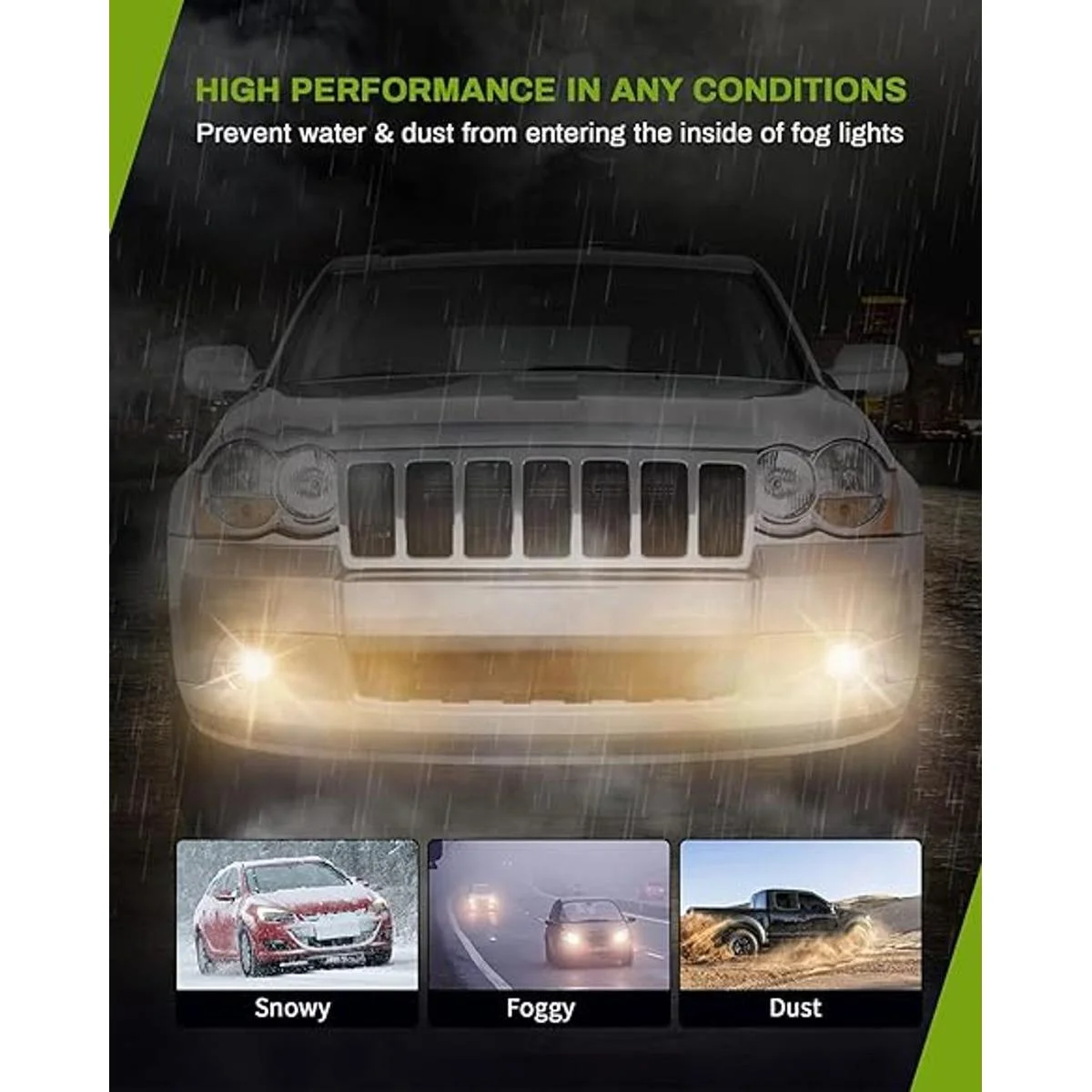 Luces para niebla AUTOSAVER88 para Dodge Dakota Durango_2