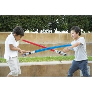 Premium Espada Sable inflable Sable de luz Regalos para_4