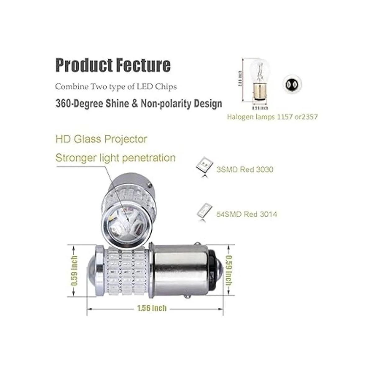 Bombillas de LED iBrightstar con proyector 930 V de baja_2