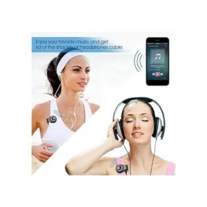 APEKX Adaptador de audio Bluetooth con clip para_6