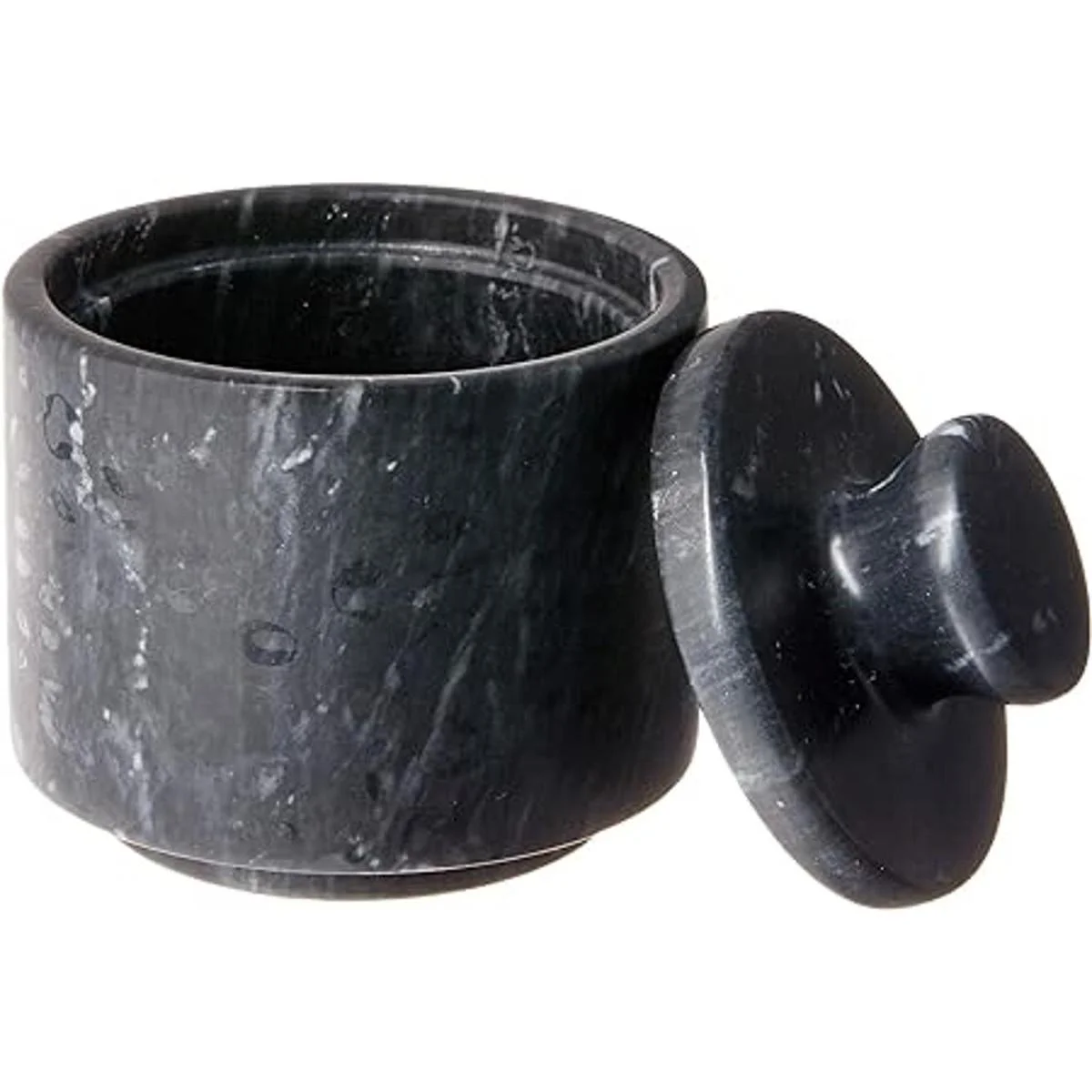 Fox Run Bodega de sal de mármol negro_2