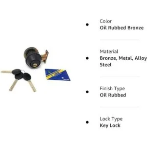 Cerradura con pestillo con botón giratorio de 2 38_4