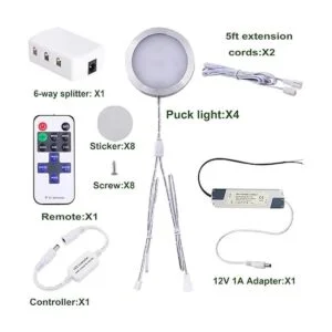AIBOO Kit enlazable de luces de led para debajo del_2