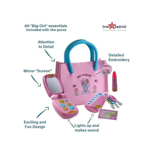 Dress Up America Mi primer bolso niñas bolso para juego_3