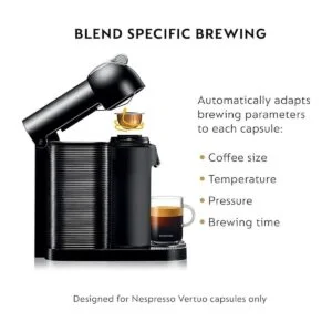 Breville Cafetera Nespresso Vertuo para café común y exprés_5