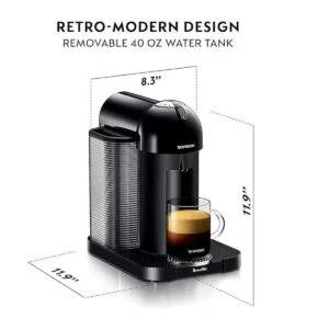 Breville Cafetera Nespresso Vertuo para café común y exprés_4