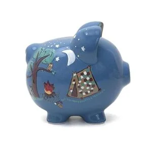 Child to Cherish Alcancía de cerámica para niños campamento_4