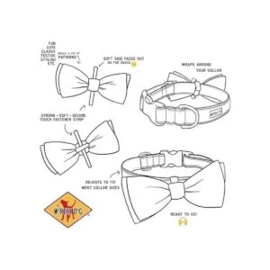 The Worthy Dog Buffalo Corbata de lazo ajustable a_2
