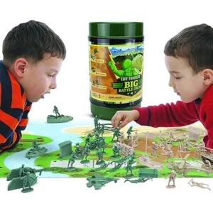 Ejército de hombres juego con vehículos privisiones y_5