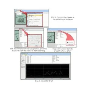 Medidor de nivel de sonido profesional con pantalla de_5