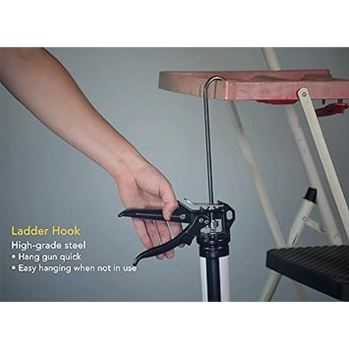 AWF PRO Pistola de calafateo resistente barril giratorio_3