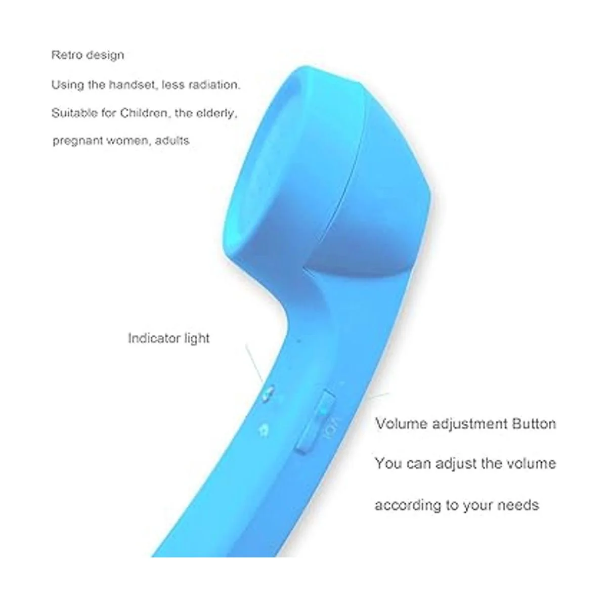 Inalámbrico Bluetooth Mic Auriculares Comfort Retro_2