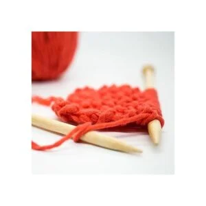 Agujas de tejer de bambú agujas de tejer carbonizadas de