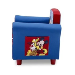 Delta Children Silla tapizada diseño de princesas_3