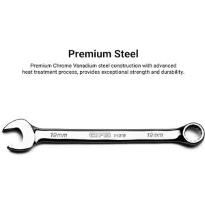 Capri Tools Llave combinada de 0.748 in 12 puntos