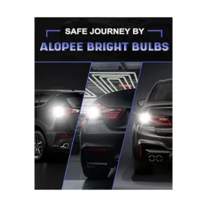 ALOPEE Bombilla LED de 9 V30 V CC 1156 blanca súper_6