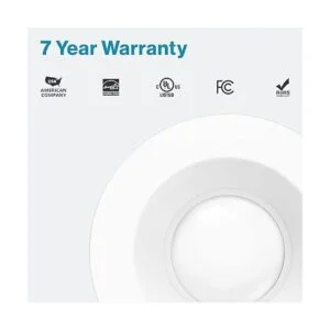 Luz LED regulable para empotrar de 13 W 6 pulgadas de_2